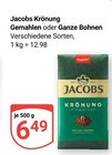 Aktuelle Jacobs Angebote bei GLOBUS in Bochum Aktuelles Krönung Gemahlen Angebot bei GLOBUS in Bochum ab 6,49 €