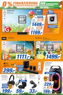 Fernseher im expert Prospekt "Top Angebote" mit 8 Seiten (Hürth)