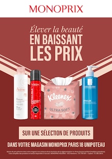 Catalogue Monoprix Unipoteau à Paris cette semaine, valable du 08/10/2026 au 24/10/2026 Prospectus Monoprix Unipoteau à Paris, "MONOPRIX", 1 page de promos valables du 08/10/2026 au 24/10/2026