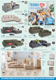 Sofa Angebot im aktuellen Trends Prospekt auf Seite 2