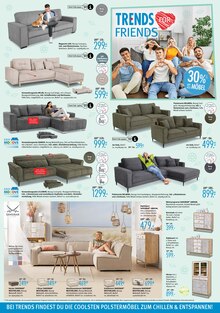 Couch im Trends Prospekt "TRENDS FOR FRIENDS" mit 8 Seiten (Bergisch Gladbach)