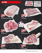 Viande De Porc Angebote im Prospekt "FOIRE À LA VIANDE" von Carrefour auf Seite 3