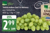 Tafeltrauben hell & kernlos Angebote von EDEKA Bio bei EDEKA Rostock für 2,99 €