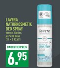Naturkosmetik Deo Spray Angebote von Lavera bei Marktkauf Detmold für 6,95 €