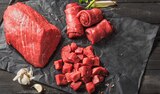 Aktuelles Irische Rinder-Rouladen, -Braten oder -Gulasch Angebot bei REWE in Leipzig ab 1,11 €
