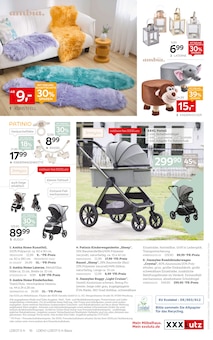 Kinderwagen im aktuellen XXXLutz Möbelhäuser Prospekt (Braunschweig) Kinderwagen im XXXLutz Möbelhäuser Prospekt "BESTE Marken - Auswahl - Services - Preise" mit 16 Seiten (Braunschweig)