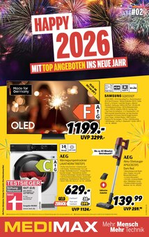 Staubsauger im MEDIMAX Prospekt "HAPPY 2026" mit 8 Seiten (Dortmund)