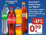Fanta im ALDI SÜD Prospekt Coca-Cola, Fanta, Sprite, Mezzo Mix von Coca-Cola im aktuellen ALDI SÜD Prospekt für 0,99 €
