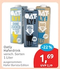 Haferdrink von Oatly im aktuellen budni Prospekt