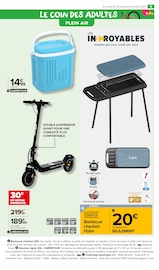 Promos Trottinette Électrique dans le catalogue "PROFITER ENFIN DE SON JARDIN" de Carrefour Market à la page 15