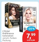 Préférence Coloration von L'Oréal für 7,99 € bei budni im Angebot Préférence Coloration von L'Oréal im aktuellen budni Prospekt
