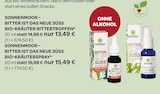 Bitter ist das neue süß Bio-Kräuter Bittertropfen im VITALIA Reformhaus Prospekt zum Preis von 13,49 €