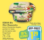 Mini-Mozzarella von EDEKA Bio im aktuellen EDEKA Prospekt