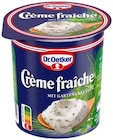 Crème fraîche Mit Gartenkräutern von Dr. Oetker für 0,99 € bei Penny im Angebot Crème fraîche Mit Gartenkräutern von Dr. Oetker im aktuellen Penny Prospekt