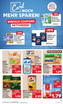Jacobs im aktuellen Kaufland Prospekt (Essen) Jacobs im Kaufland Prospekt "Aktuelle Angebote" mit 60 Seiten (Essen)
