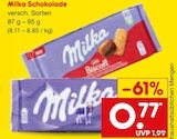 Schokolade bei Netto Marken-Discount im Mering Prospekt für 0,77 €