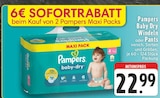Aktuelle Pampers Angebote bei E center in Herne Aktuelles Baby Dry Windeln oder Pants Angebot bei E center in Herne ab 22,99 €