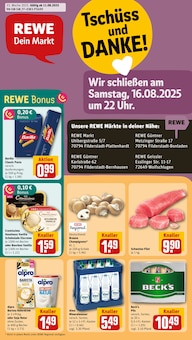 Aktueller REWE Prospekt "Dein Markt" Seite 1 von 28 Seiten für Filderstadt