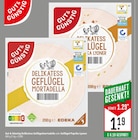 Aktuelles Delikatess Geflügelmortadella oder Geflügel Paprika Lyoner Angebot bei Marktkauf in Heilbronn ab 1,19 €