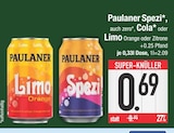 Spezi im EDEKA Prospekt Spezi von Paulaner im aktuellen EDEKA Prospekt für 0,69 €