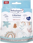 Lätzchen wasserabweisend von Babydream für 4,99 € bei Rossmann im Angebot Lätzchen wasserabweisend von Babydream im aktuellen Rossmann Prospekt