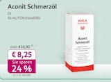 Aconit Schmerzöl bei mea - meine apotheke im Prospekt "" für 8,25 €