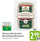 E center Lambrecht - Bruderhahn Bio Geflügel Bratwurst Angebot im Prospekt Bruderhahn Bio Geflügel Bratwurst bei E center im Lambrecht Prospekt für 2,99 €