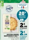 Petites Crêpes Bretonnes U Bio - U Bio dans le catalogue Super U