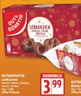 Lebkuchen Herzen, Sterne, Brezeln von GUT&GÜNSTIG für 3,99 € bei EDEKA im Angebot Lebkuchen Herzen, Sterne, Brezeln von GUT&GÜNSTIG im aktuellen EDEKA Prospekt