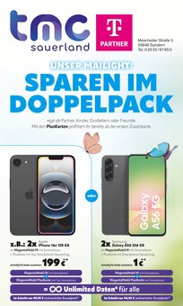 TMC Sauerland GmbH Prospekt UNSER MAILIGHT: SPAREN IM DOPPELPACK mit 8 Seiten