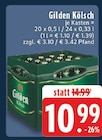 Kölsch Angebote von Gilden bei EDEKA Düren für 10,99 €