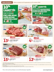 Promos Gigot D'agneau dans le catalogue "LES HALLES d'automne" de Auchan Hypermarché Gigot D'agneau en promo dans le catalogue Auchan Hypermarché à la page 4