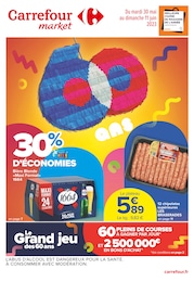 Carrefour Market Catalogue "60 ans", 60 pages, Bressuire,  30/05/2023 - 11/06/2023