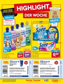 Waschmittel im aktuellen Netto Marken-Discount Prospekt (Reutlingen) Waschmittel im Netto Marken-Discount Prospekt "Aktuelle Angebote" mit 68 Seiten (Reutlingen)