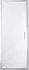 Porte de douche pivotante "Onega" l. 80 cm en verre transparent en promo chez Brico Dépôt Lorient à 129,00 €
