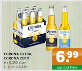 CORONA EXTRA, CORONA ZERO bei Getränke A-Z im Prospekt "" für 6,99 €