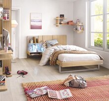 Lit 120 x 190 graphic - Gautier à Aulnay-sous-Bois Lit 120 x 190 graphic en promo chez Gautier Aulnay-sous-Bois à 589,00 €