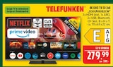 4K UHD TV im Angebot bei Marktkauf in Schwabach 4K UHD TV Angebote von TELEFUNKEN bei Marktkauf Schwabach für 279,99 €