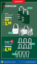 Offre Cadenas dans le catalogue Lidl du moment à la page 10