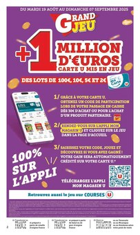 Catalogue U Express de la semaine 35, "U Express", page 2, 26/08/2025 - 07/09/2025 Prospectus U Express en cours, "U Express", page 2 sur 14