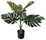 Monstera artificielle dans le catalogue B&M