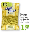 Bio Mais Chips Natur im Angebot bei E center in Mainz Bio Mais Chips Natur Angebote von Alnatura bei E center Mainz für 1,29 €