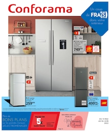 Conforama Catalogue "Un coup de frais dans votre intérieur", 32 pages, Angers,  10/05/2022 - 06/06/2022