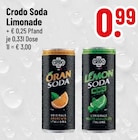 Crodo Soda Angebot im Trinkgut Prospekt Crodo Soda im Trinkgut Prospekt zum Preis von 0,99 €