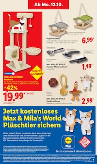 Kratzbaum im aktuellen Lidl Prospekt (Heilbronn) Kratzbaum im Lidl Prospekt "LIDL LOHNT SICH" mit 73 Seiten (Heilbronn)