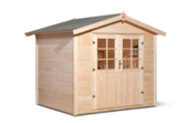 BLOCKBOHLENHAUS "RAVENNA A" im Angebot bei OBI in München BLOCKBOHLENHAUS "RAVENNA A" Angebote von weka bei OBI München für 1.129,00 €