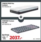 PRO Plus CoolQuilt mit Premium Flex 500 Angebote von TEMPUR bei Zurbrüggen Gütersloh für 2.037,00 €