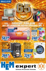 HEM expert Prospekt für Pfedelbach mit 8 Seiten HEM expert Prospekt für Pfedelbach: "65 Jahre HEM - Grosses Jubiläum ", 8 Seiten, 08.07.2020 - 14.07.2020