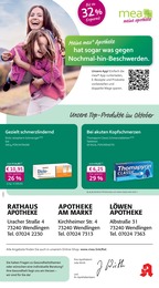 mea - meine apotheke Prospekt für Dettingen: "Unsere Oktober-Angebote", 4 Seiten, 01.10.2025 - 31.10.2025