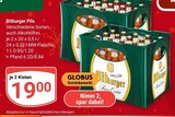 Aktuelle Bitburger Angebote bei GLOBUS in Pirmasens Aktuelles Pils Angebot bei GLOBUS in Pirmasens ab 19,00 €